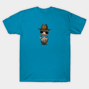 Baby Turtle Zombie Hunter T-Shirt